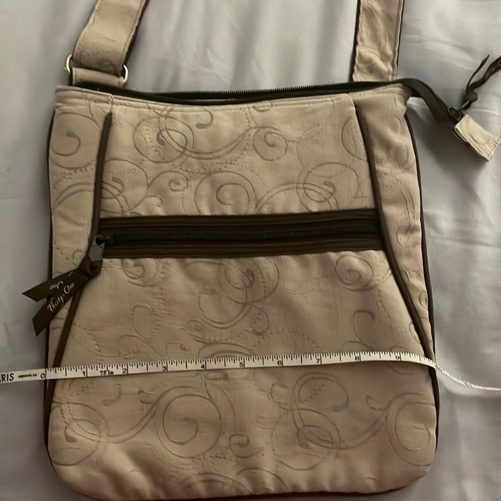 Thirty-One crossbody fabric bag